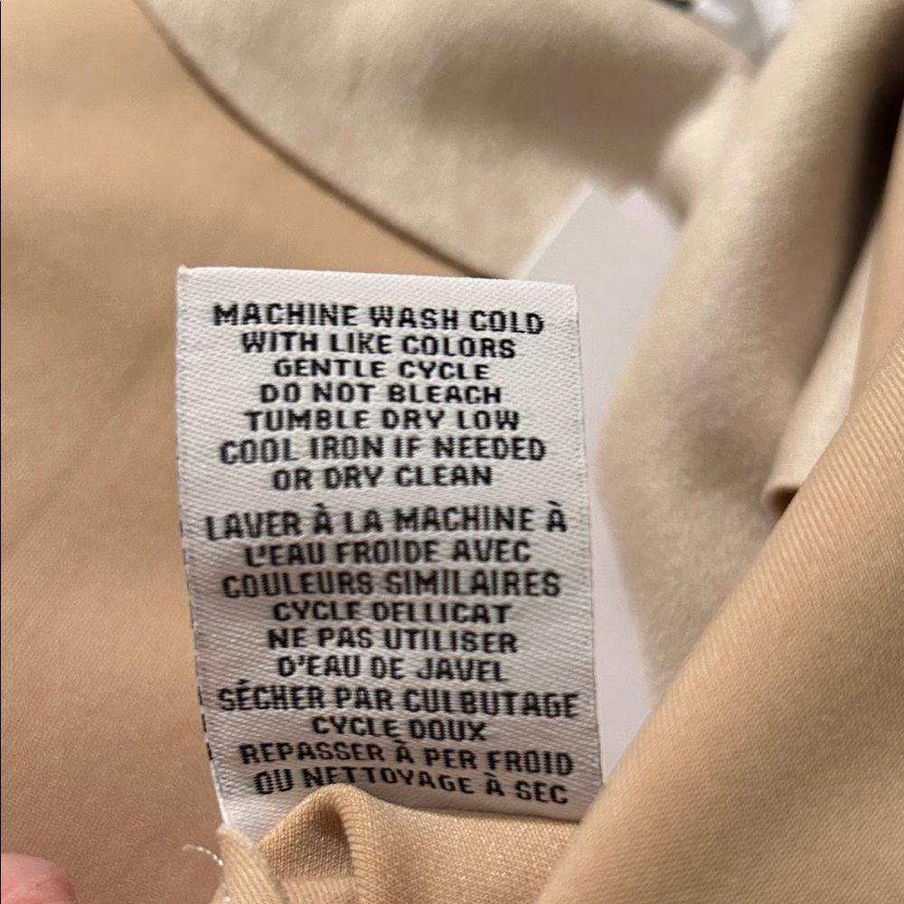 Magaschoni Beige Trench Coat - Picture 7 of 15